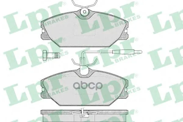 Колодки Тормозные Renault Megane I/Megane Scenic 97/Laguna 9301 Передние Lpr 05p445 Lpr арт. 05P445