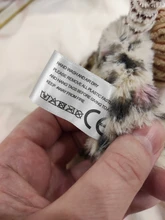 Anillo de papel de perro de juguete con chirrido para perros pequeños Chihuahua Limpieza de dientes de perro juguetes para mascotas accesorios para perros zabawki dla psa