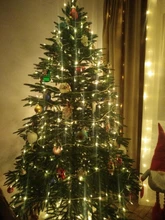 String-Lighting Fairy-Decoration-Lights Flasher Leds Twinkle Christmas-Tree Wedding Party