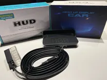 GEYIREN-pantalla HUD Head Up para coche, sistema de advertencia de exceso de velocidad, proyector de parabrisas, alarma de voltaje electrónico automático, OBD2 II, EUOBD, M8