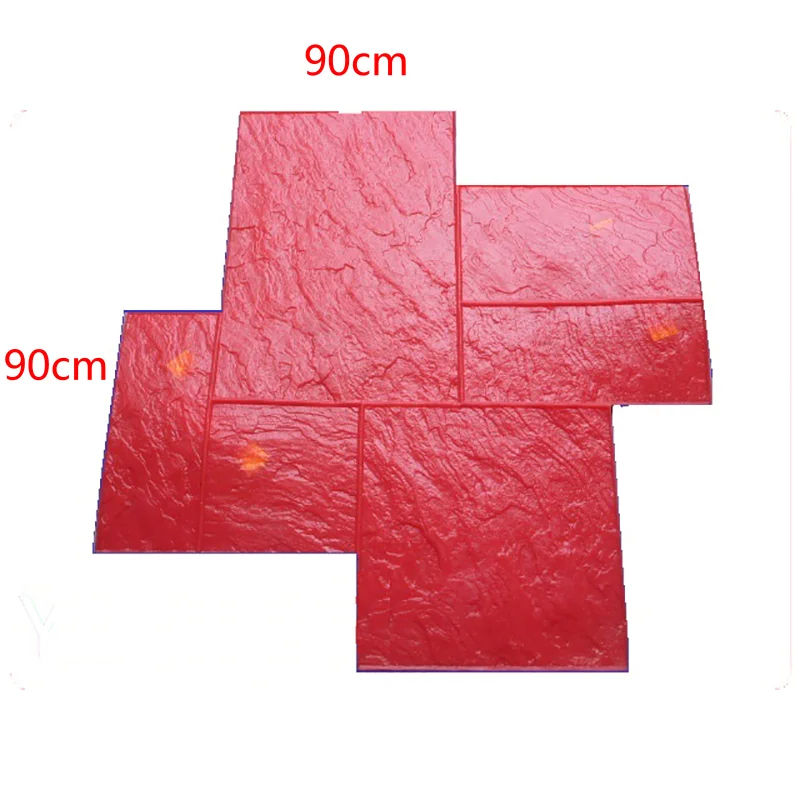 Embossed Floor Mold Stamping Material PU Concrete art color DIY printing ground can be cement mould MYFS