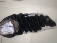 Peluca de encaje transparente HD para mujer, peluca de onda suelta brasileña, pelucas de cabello humano Remy, 13x4, prearrancado con pelo de bebé, 150