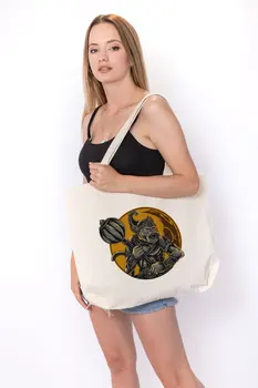 

Angemiel Bag Large Warrior Monkey Shopping Beach Tote Bag