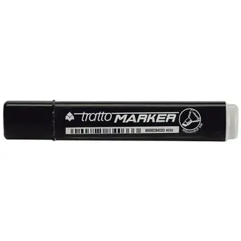 

Pack of 12 pieces-marker section marker Black p. tondaTRATTO9.13