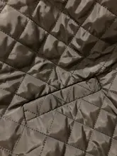 Fit Coat Spring Women Parkas Cotton-Padded Black Autumn Long Fashion EAM New Loose 19a-A319