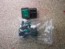 Power-Switch-I/O KCD4 with Latching Light-16a 250VAC 20a/125vac/Kcd4 5pcs 4-Pins