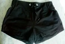 Sport-Shorts Training Loose Yoga SHINBENE Women Fitness Gym Drawstring Waist Naked-Feel