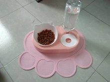 Tapete impermeable para mascotas, bandeja de silicona para alimentos de mascotas, cuenco para beber, esterilla para alimentación de perros, Mantel Individual de lavado fácil, 29 Uds.