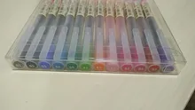 Lote de 12 bolígrafos creativos de Gel de 0,5mm, 12 colores, marcadores de tinta de color, papelería, estilo de moda, regalo de artículos de oficina