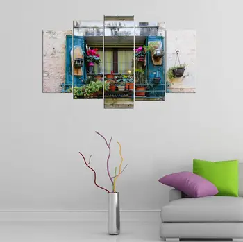

Flowering Window 5 Piece Mdf Table