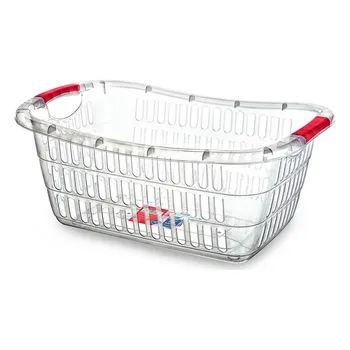

Laundry Basket Confortime Transparent (54 X 37 x 22 cm)
