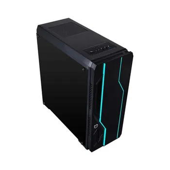 ATX Midi-tower Case with Card Reader Hiditec V10 RGB ATX Midi-tower Case with Card Reader Hiditec V10 RGB