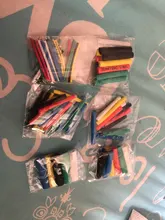 Kit de tubos termorretráctiles de aislamiento de poliolefina, surtido de encogimiento de calor, Cable de alambre, 164 Uds., 328 Uds.