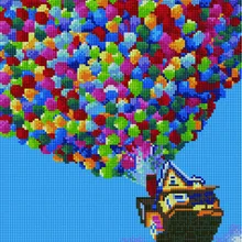 Алмазная мозаика EF 184 Воздушный шар 30*40