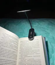 Baseus Book Light USB Led Rechargeable Mini Clip-On Desk Lamp Light Flexible Nightlight