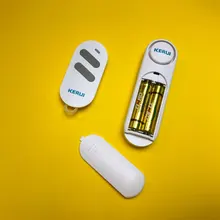 KERUI-Control remoto inalámbrico para puerta/alarma del Sensor de la ventana, 300 pies, 120dB, antirrobo, alarmas de puerta para seguridad del hogar para niños, 2020