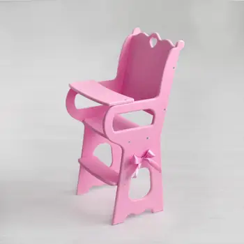 

Dolls Accessories PAREMO Chair for feeding dolls, color: Pink for children toys for kids game furniture doll houses furniture for bed accessories clothes for dolls