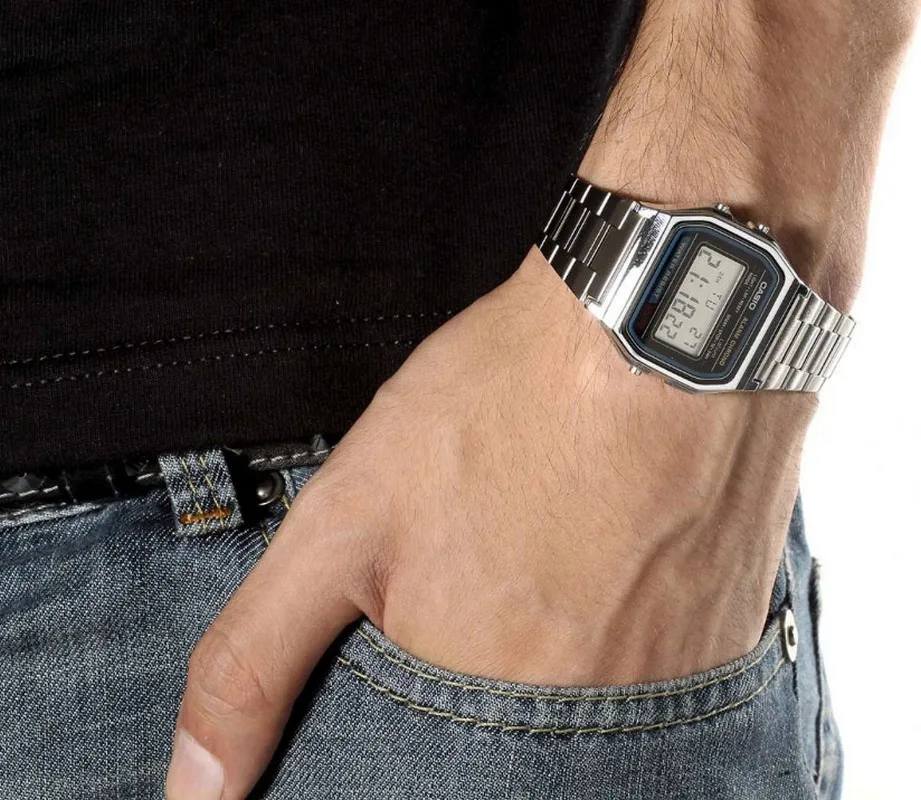 Наручные часы Casio A-158WEA-1E мужские кварцевые