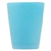 

Memento Set 6 cups glass pulegoso without shank Cyan