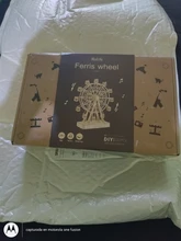 Robotime-noria giratoria 3D de madera, bloques de construcción en miniatura, Kits de montaje, juguete para regalo para niños y adultos, TGN01, 232 Uds.