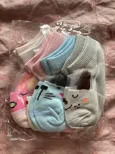 5 pares = 10 unids/lote 2019 nuevo punto NIÑOS Calcetines 0 ~ 6 años delgada de verano cómodo transpirable de algodón de bebé de moda calcetines de las niñas