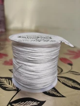 50 metros 0,8mm Cordón de Nylon hilo nudo chino Macrame cable pulsera trenzada cuerda manualidades con abalorios joyería de DIY cable del hilo de rosca