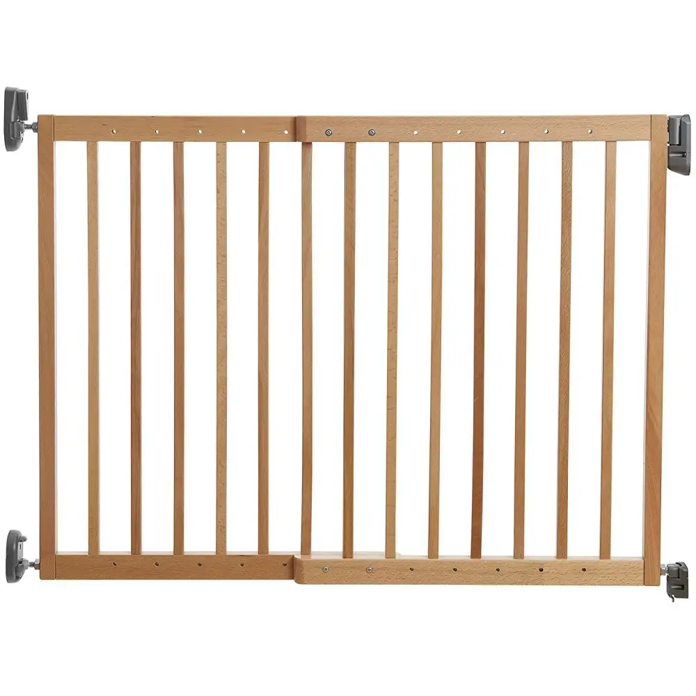 Munchkin ворота безопасности деревянные Extending Wooden Wall Fix Gate от 63 5 до 106см | Мать и