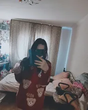 Suéter rojo vino de oso para hombre y mujer, Jersey salvaje suelto, 2021 de red