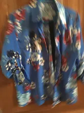 Blouse Shirt Work-Wear Turn-Down-Collar Casual Tops Long-Sleeve Chiffon Elegant Plus-Size