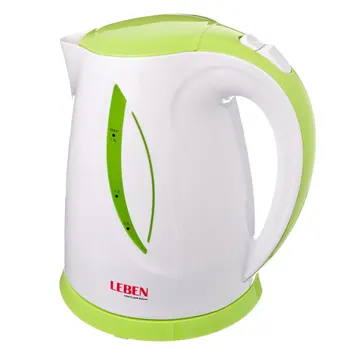 

KETTLE ELECTRIC LEBEN 1, 7L, 1850W, HIDDEN HEATING ELEMENT, PLASTIC, LED ILLUMINATION, 3