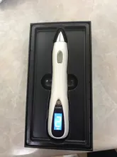 Nuevo bolígrafo de Plasma láser topo tatuaje peca verruga Etiqueta de eliminación pluma mancha removedor de cara LCD cuidado de la piel de la máquina de la belleza