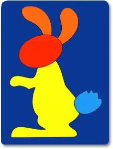 

Mozaika "fold the picture" • Bunny