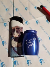 Urna funeraria para cenizas de perro, contenedor de urna de cremación, pequeños, sin deformación, para mascotas, ratón, gato, de acero inoxidable