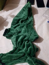 Ropa para perros pequeños y medianos, con dinosaurio de terciopelo, gruesa y cálida, De Cuatro Piernas, ropa para perros y gatos