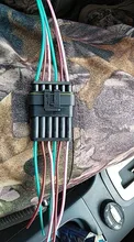 Female-Plug Harness Wire-Cable Electrical-Auto-Connector Motorcycle Waterproof with 