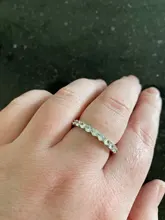 Huitan-Anillo de lujo para mujer, Micro pavé grande redondo/cuadrado/ovalado de CZ, joyería de boda, regalo de amor para esposa, alta calidad