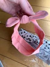 3 unids/set bebé diadema accesorios para el cabello niñas de algodón de conejo oreja turbante arco Hairband elástico bebé princesa día de Navidad regalos