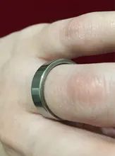 Anillos de acero inoxidable para mujer y hombre, joyería de boda, color negro, ancho de 6mm