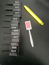 11 Pieces/set 3D Magnet Stick Cat Eye Magnetic Pen for Nails Drawing Nail Art Stick For