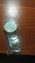 ORLANDO-reloj de cuarzo para hombre, cronógrafo de pulsera de acero inoxidable chapado en oro y plata, a la moda, nuevo, envío directo