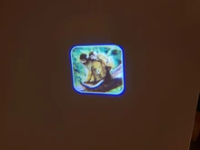 Balleenshiny-rompecabezas de interacción para padres e hijos, juguete luminoso para Educación Temprana, lámpara de proyector de Tobogán, Animal, dinosaurio