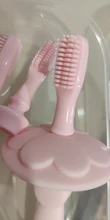 Training-Toothbrush Toddler Silicone Baby Kids Replaceable Safe Soft-Head