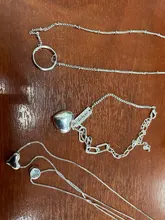 XIYANIKE 925 de plata esterlina coreano nuevo de moda O en forma de cuadrado pendientes de aro temperamento Simple encanto elegante, accesorios de la joyería