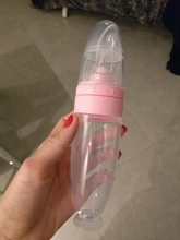 Imebaby bebé recién nacido de silicona de arroz botella de goma alimentación de bebé cuchara cuentagotas de silicona botella de alimentación cuchara botella