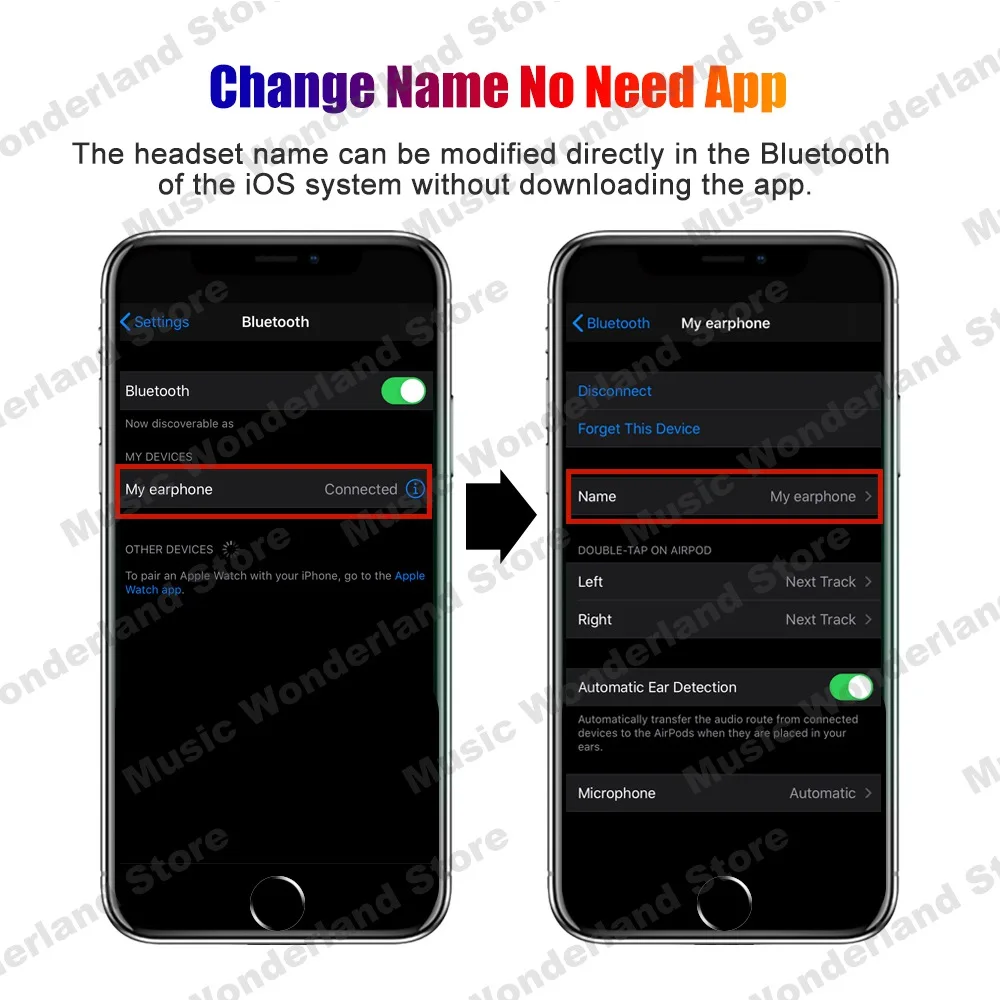 Cena Air Pro TWS zmień nazwę pozycjonowanie słuchawki Bluetooth wykrywanie douszne Super 11 KO i200 i9000 i100000 TWS bezprzewodowe słuchawki