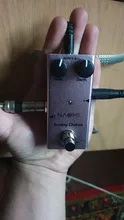 Pedal de efecto de guitarra Mini, DC 9V, con Control de intensidad