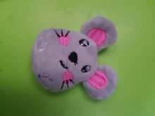 New Catnip Toy, Huggie the Gray Mouse, Fun Cat Toy with Real Catnip Inside