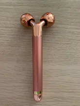 Energy Beauty Bar-Rodillo masajeador vibrador de 24K, rodillo masajeador Facial antiarrugas para el cuidado de la piel, herramienta de adelgazamiento Facial