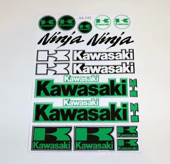 

Kawasaki Green Logo Ninja A4 Sticker 21 Pieces
