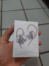 KZ-auriculares dinámicos EDX 1DD, auriculares con graves HIFI con Monitor de oído, deportivos, con cancelación de ruido, KZ ZST X ED12 ZSX ZSN PRO